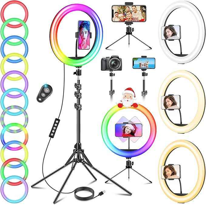 26 cm Multi-Color RGB Ring Light